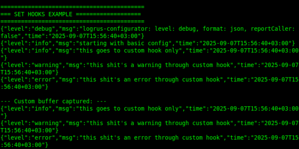 Stop Fighting logrus Configuration: Meet logrus-configurator